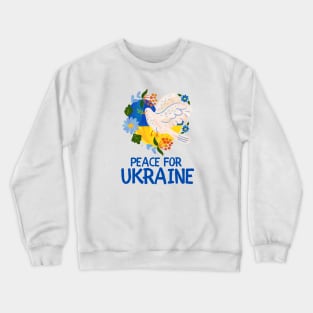 Peace For Ukraine Crewneck Sweatshirt